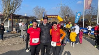 Teilnehmerinnen beim Albgold-Winterlaufcup