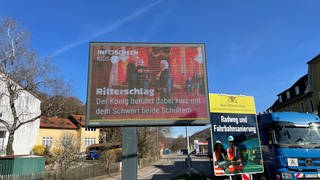 Werbetafeln sind vielen Kommunen ein Dorn im Auge. Hier eine digitale Werbetafel in Tübingen.