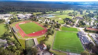 Sportanlagen der Stadt Freudenstadt von oben