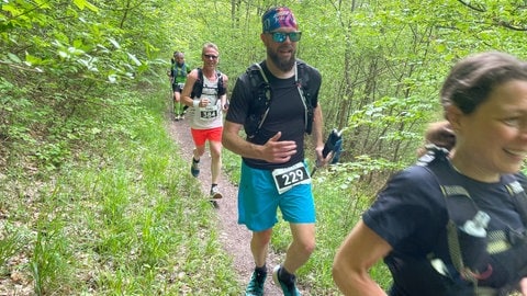 Trail-Lauf auf der Schwäbischen Alb