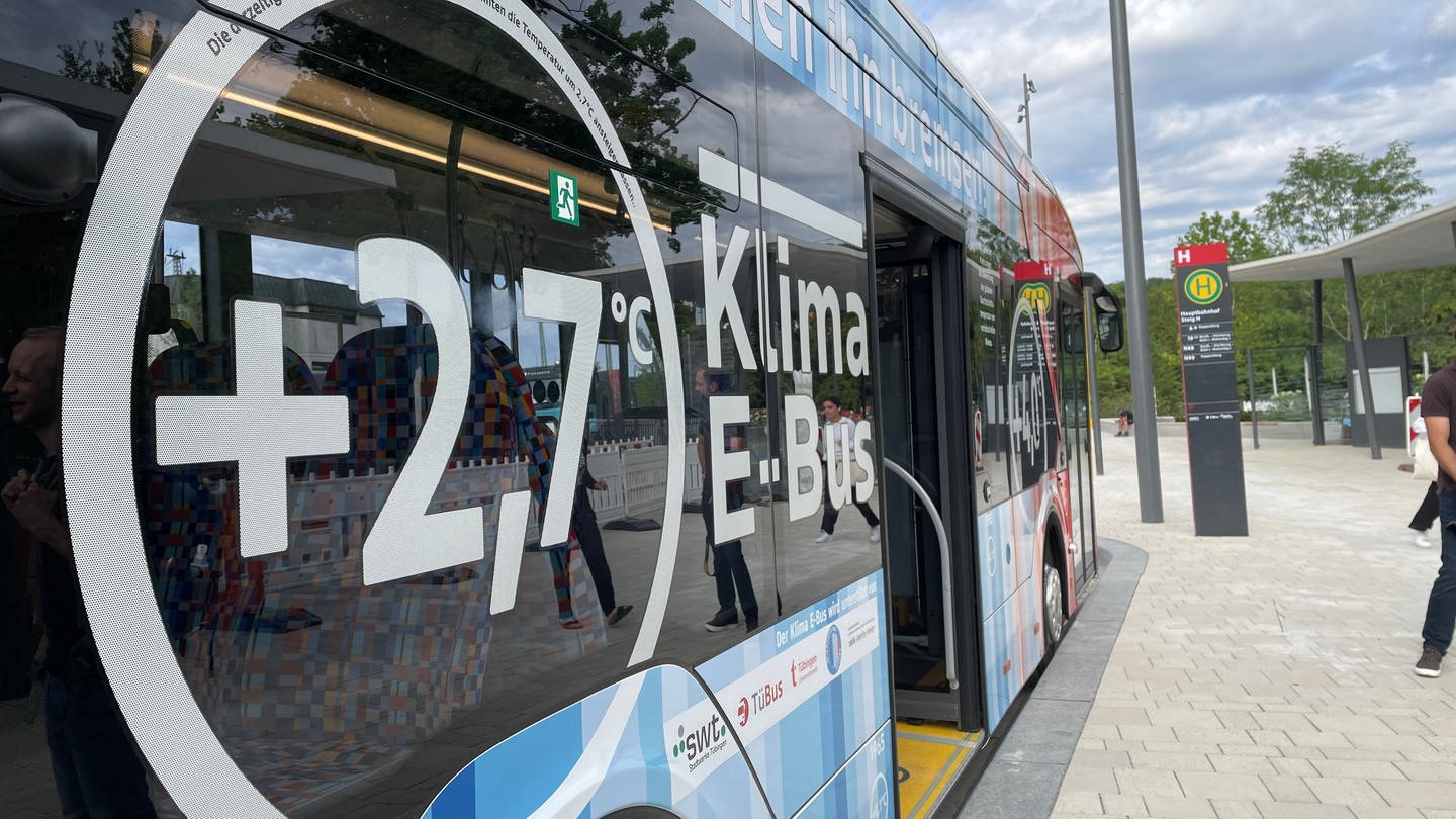 Tübingens neuer Klima E-Bus