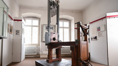 Letzte Hinrichtung mit einer Guillotine in Tübingen