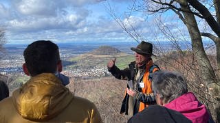 Wanderführer Hermann Walz zeigt die Schönheiten der Schwäbischen Alb