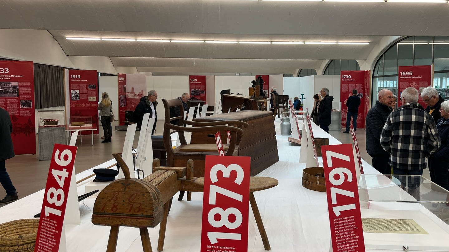 Ausstellungs 125 Jahre Mössingen und mehr ist eröffnet