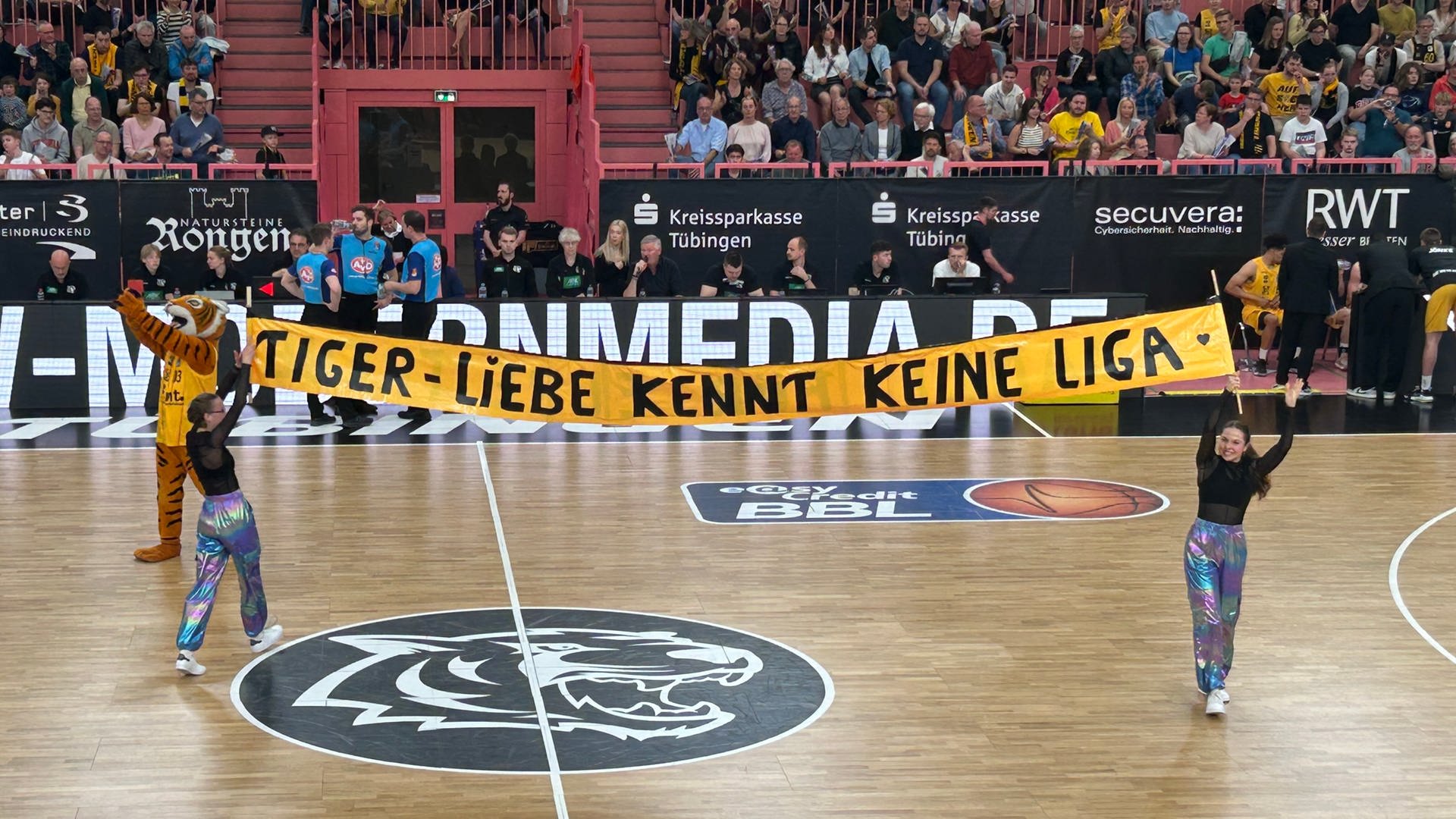 Letztes Erstliga-Heimspiel der Tigers Tübingen: Zwischen Trauer und Optimismus