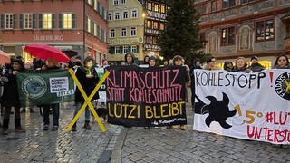 Demo in Tübingen wegen Lützerath