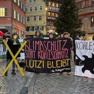 Demo in Tübingen wegen Lützerath