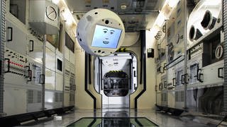 Roboter und Computer für künstliche Intelligenz