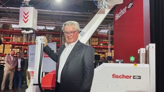 Klaus Fischer und sein Roboter - Innovation BauBot