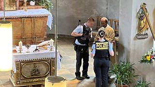 Gottesdienst in Thanheim von der Polizei unterbrochen