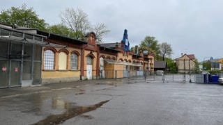 Der denkmalgeschützte Schlachthof in Rottenburg (Kreis Tübingen) ist ein Klinkerbau mit viel Sanierungsbedarf.