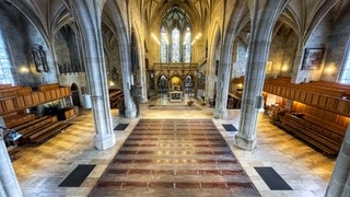 Stiftskirche Tübingen leer geräumt