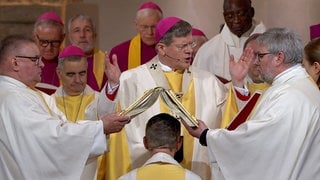 Klaus Krämer wurde heute im Rottenburger Dom zum neuen Bischof der Diözese Rottenburg-Stuttgart geweiht