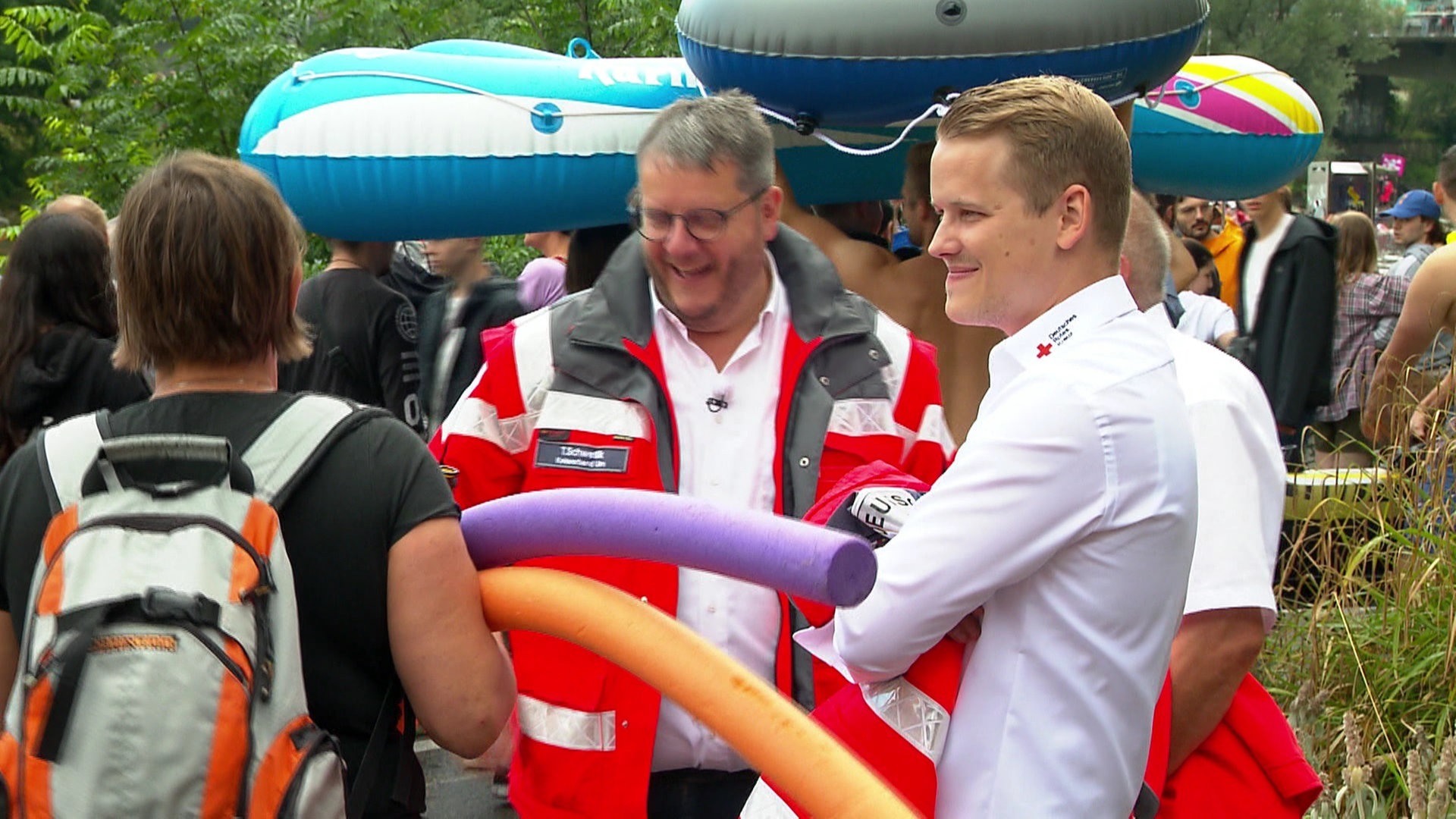 Schwörmontag in Ulm Was die Rettungskräfte alles leisten SWR Aktuell