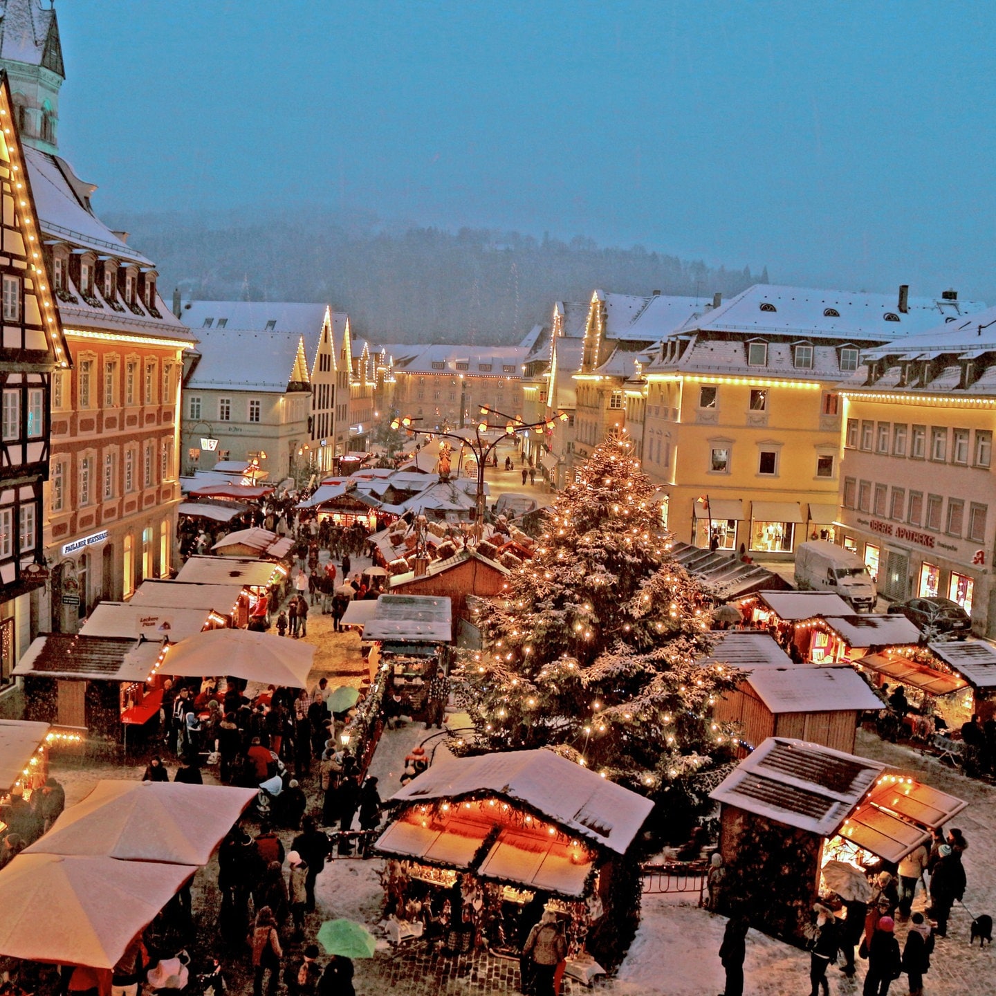 Das bietet der Weihnachtsmarkt Schwäbisch Gmünd 2023 SWR Aktuell