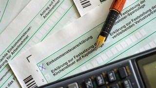 Formular zur Steuererklärung  