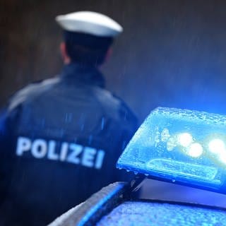 Zwei junge Männer sind am Freitagabend laut polizei von einer Gruppe von Schlägern attackiert worden. Mehrere Streifenwagen (Symbolbild) waren im Einsatz.