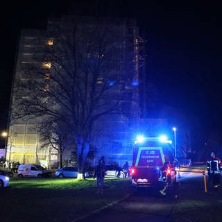 Der Brand in dem Hochhaus war Mitte Januar ausgebrochen. (Archivbild)