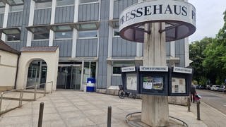 Das Verlagshaus der Südwestpresse in Ulm: Möglicherweise sind die "Südwest Presse" und die "Heidenheimer Zeitung" Opfer eines Cyberangriffs geworden. 