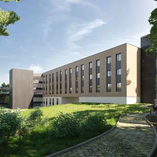 Der Neubau eines Patienten- und Forschungsgebäudes am Universitätsklinikum Ulm hat am Dienstagvormittag mit dem offiziellen Spatenstich begonnen.