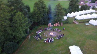 Das Zeltlager Zimmerbergmühle in Abtsgmünd musste abgebrochen werden, weil sich viele mit dem Norovirus angesteckt hatten. 