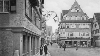 In Aalen geht es für Besucher am Tag des offenen Denkmals ins ehemalige Gasthaus zum Lamm (Bild Stadtarchiv Aalen).