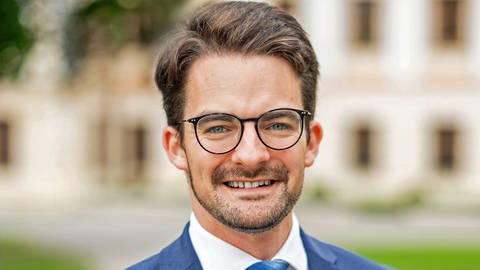 Direktkandidat und JU-Bezirksvorsitzender Manuel Knoll (CSU) aus Dillingen.