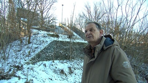 Hier sprang er 1977 als junger Bursche den Schanzenrekord über 55 Meter. Thomas Prosser trat damals für den TV Oberkochen beim legendären Königsbronner Nachtspringen an.