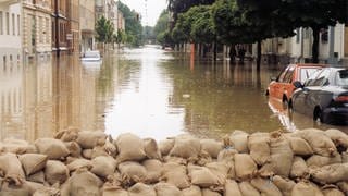 Land unter: Für Neu-Ulm hieß es am Samstagabend, 22. Mai: Katastrophenalarm.