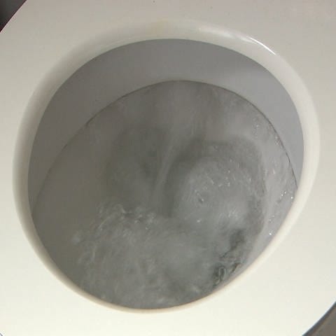 So sollte eine Toilette funktionieren. Bei Thomas Gauß aus Ulm waren beide Toiletten gleichzeitig verstopft. Unseriöse Reinigungsfirmen haben sich auf solch einen Betrug spezialisiert.