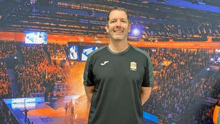 Neuer Trainer Ty Harrelson von ratiopharm Ulm in der Basketball-Arena in Neu-Ulm.