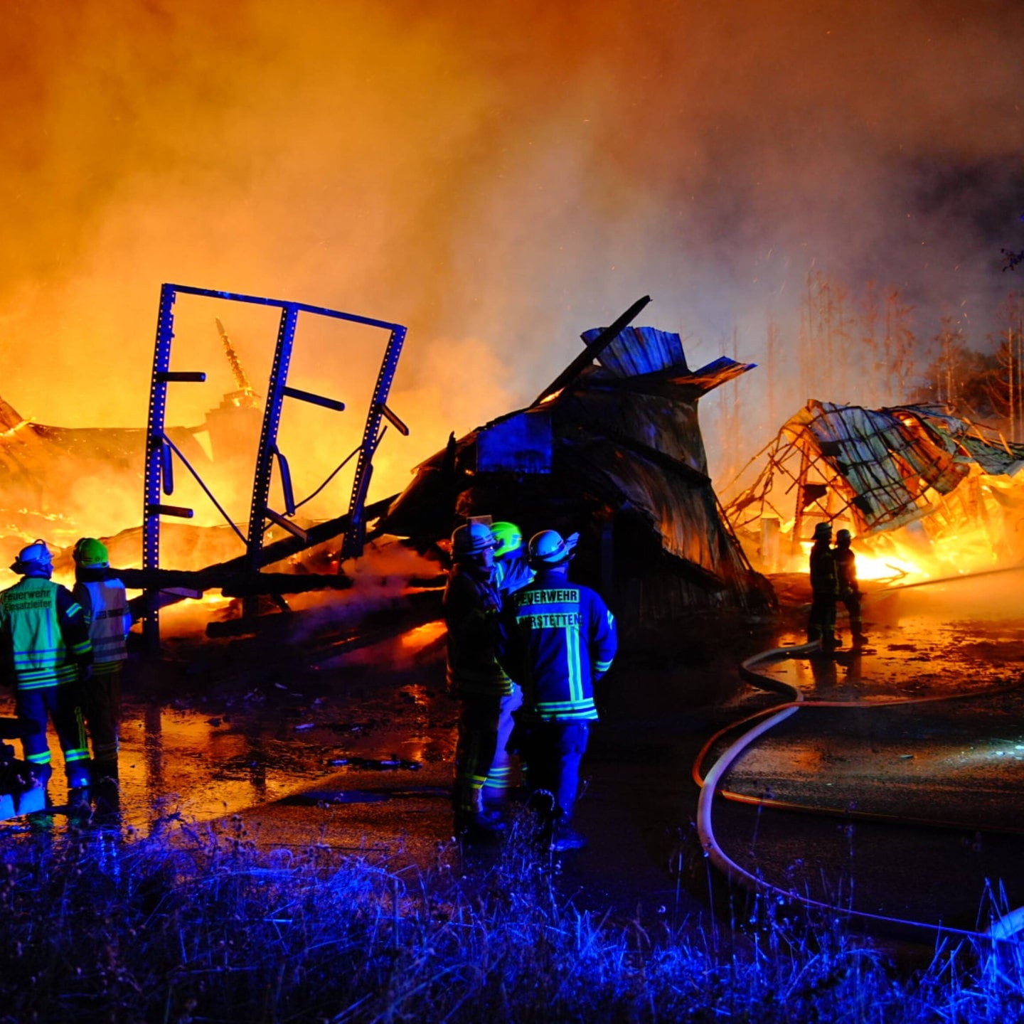 Großbrand In Gerstetten: Millionenschaden In Schreinereibetrieb - SWR ...