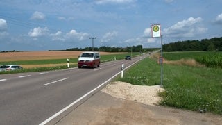 Ärger um die Busthaltestelle an einer Landstraße in Neresheim-Stetten im Ostalbkreis