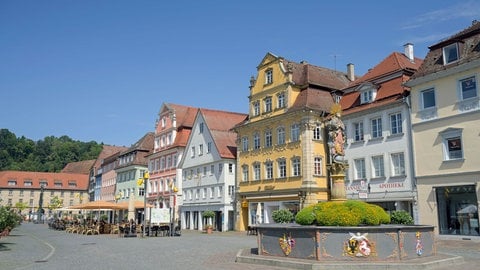 Grüne Karte für Schwäbisch Gmünd - die Stadt zählt zu den drei grünsten und am besten gegen Hitze gewappneten Städte in Baden-Württemberg. (Archivbild)