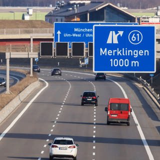 Eine Familie bemerkt auf der A8 bei Merklingen, dass einer ihrer Vierbeiner nicht an Bord ist. Der Vater fährt daraufhin auf dem Standstreifen der Autobahn rückwärts. (Symbolbild)