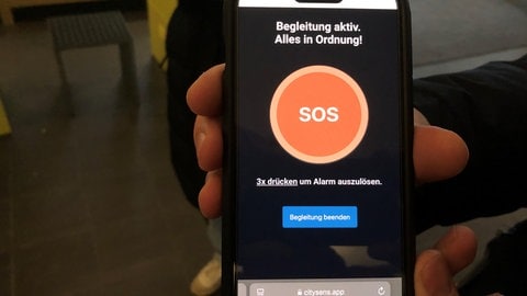 Mit Hilfe einer App soll das Problemviertel Lederhof in der Nähe des Ulmer Hauptbahnhofs sicherer werden.