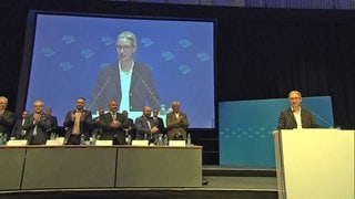 Mitglieder der AfD Baden-Württemberg haben beim Parteitag in Ulm am 6. Oktober 2024 die Co-Bundesvorsitzende Alice Weidel auf Listenplatz eins für die Bundestagswahl gewählt.