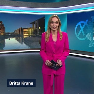 SWR-Moderatorin Britta Krane analysiert das Wahlergebnis mit Fachleuten.