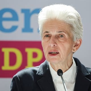 Ein Porträtfoto von Marie-Agnes Strack-Zimmermann, FDP-Spitzenkandidatin bei der Europawahl
