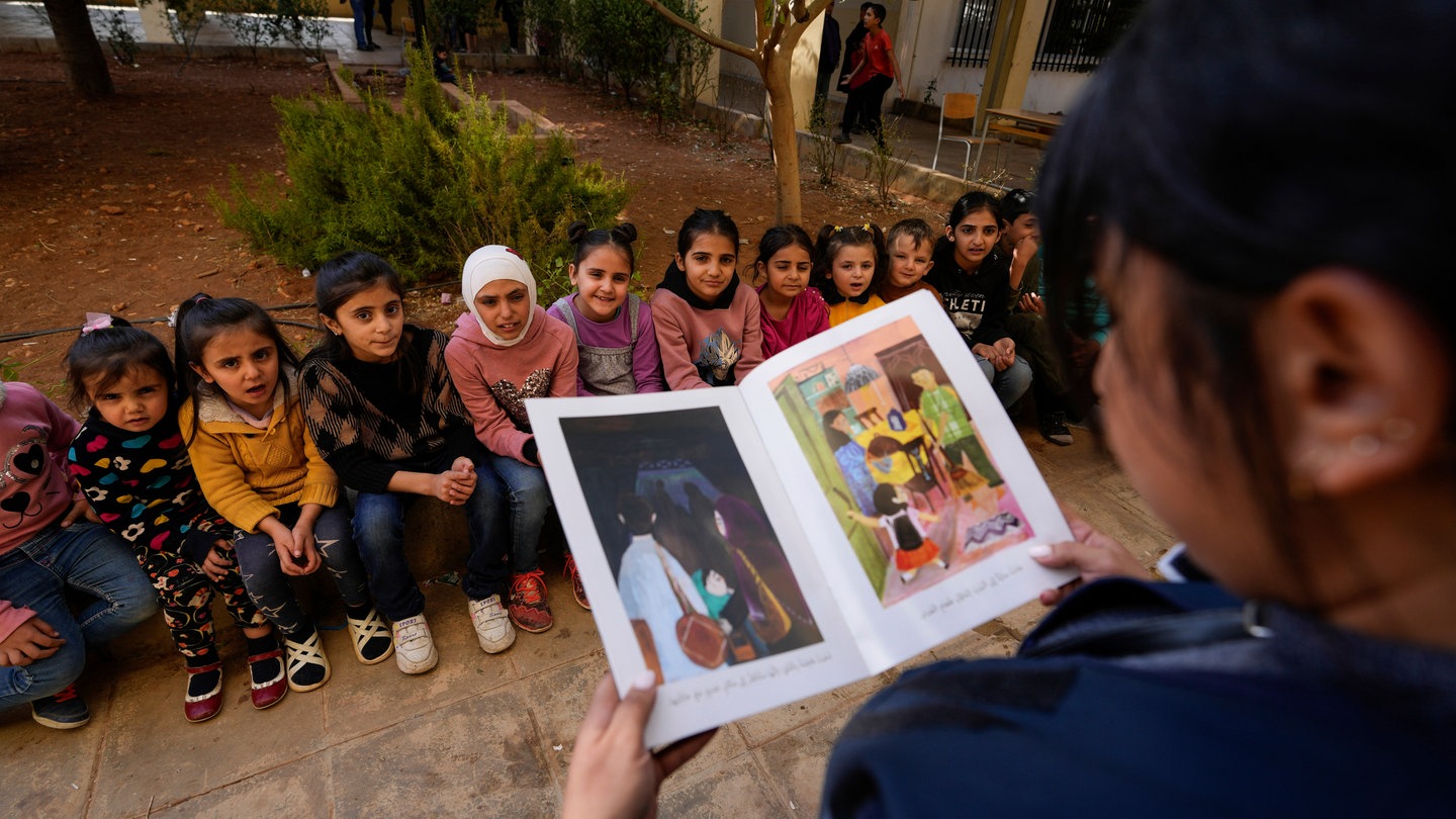 Schulkinder im Libanon (Symbolbild)