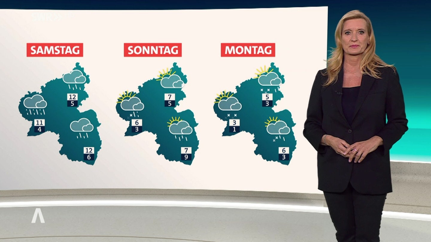 Das Wetter In RLP: Regen, Wind Und Kommende Woche Kühler - SWR Aktuell