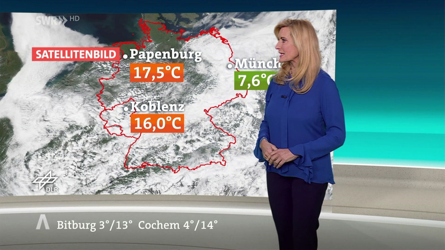 Am Dienstag Oft Wolken Und Ab Und Zu Regen In RLP - SWR Aktuell