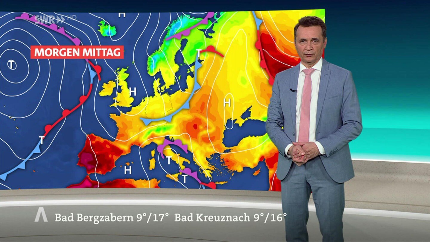 Die Wettervorhersage Für Rheinland-Pfalz - SWR Aktuell