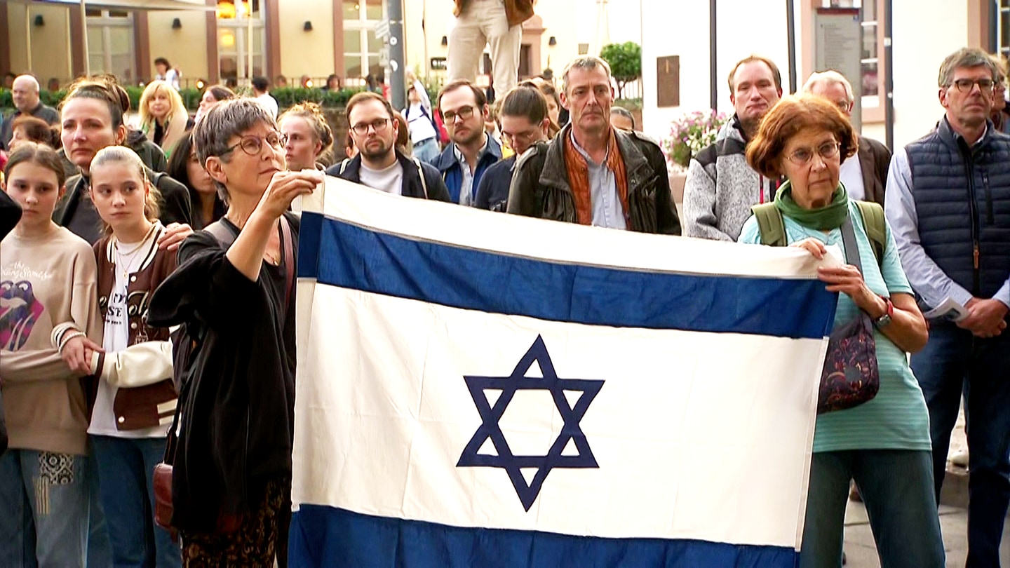 Solitaritäts-Kundgebung für Israel in Trier