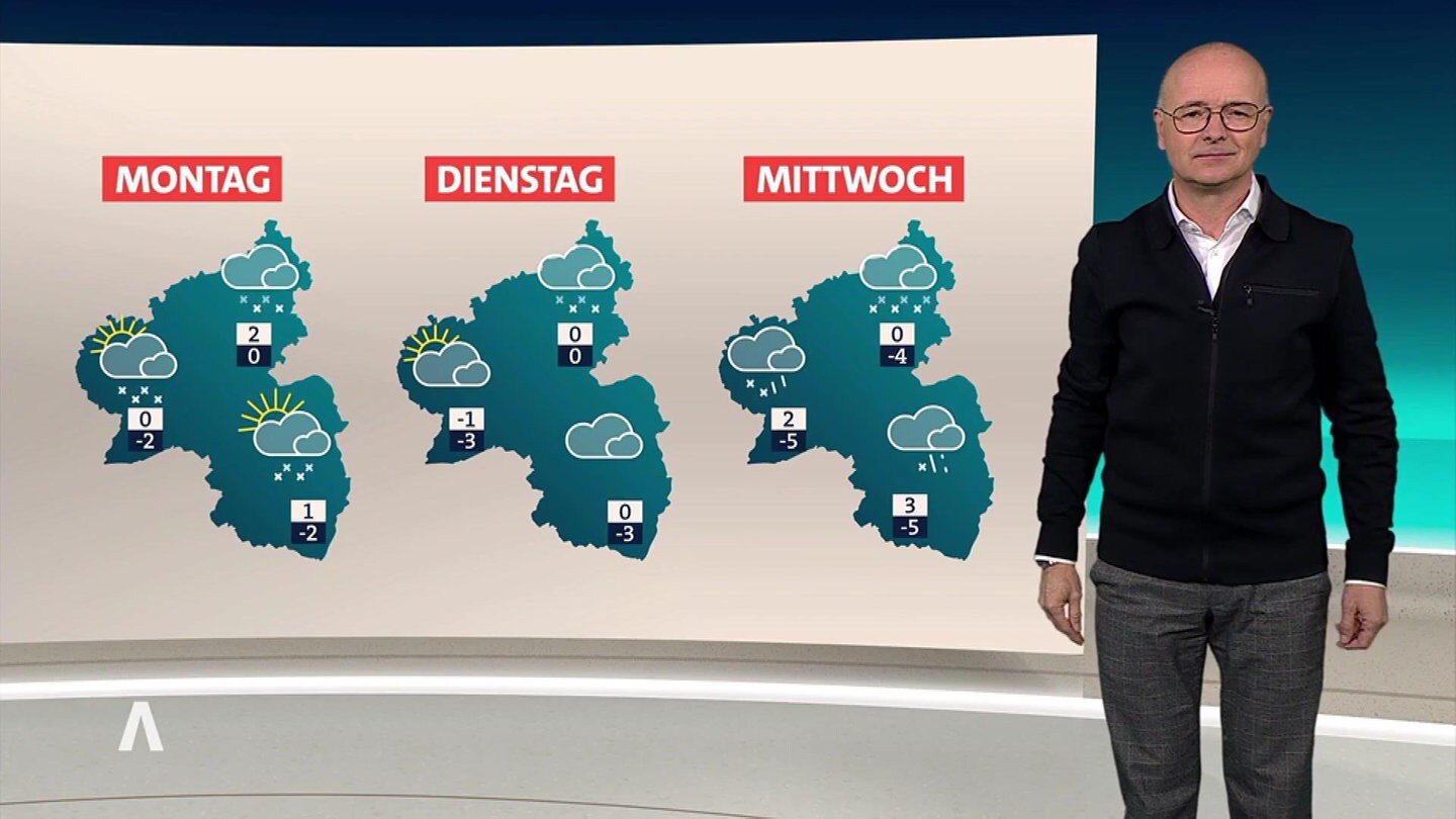 Das Wetter In Rheinland-Pfalz: "Ab Montag Vermehrt Schneeflocken" - SWR ...