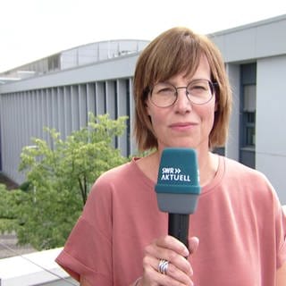 SWR-Reporterin Sabine Geipel
