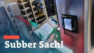 Bei Hoody, dem nach eigenen Angaben ersten Hamburger Supermarkt ohne Kasse, dient ein personalisierter QR-Code auf einer App als Ladenschlüssel oder Türöffner.