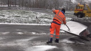 Behinderungen durch Schnee und Eis in Rheinland-Pfalz