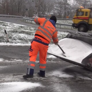 Behinderungen durch Schnee und Eis in Rheinland-Pfalz