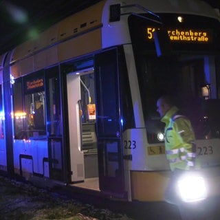 Verunglückte Strassenbahn